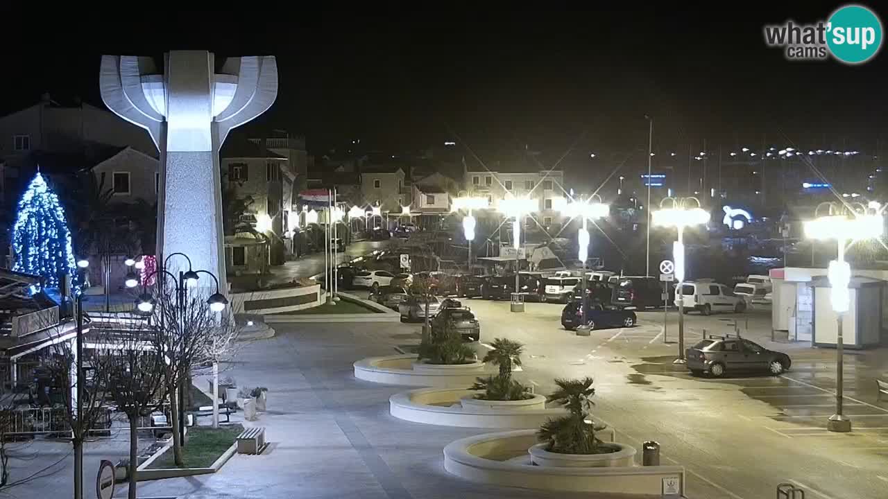 Vodice webcam – marina i meer