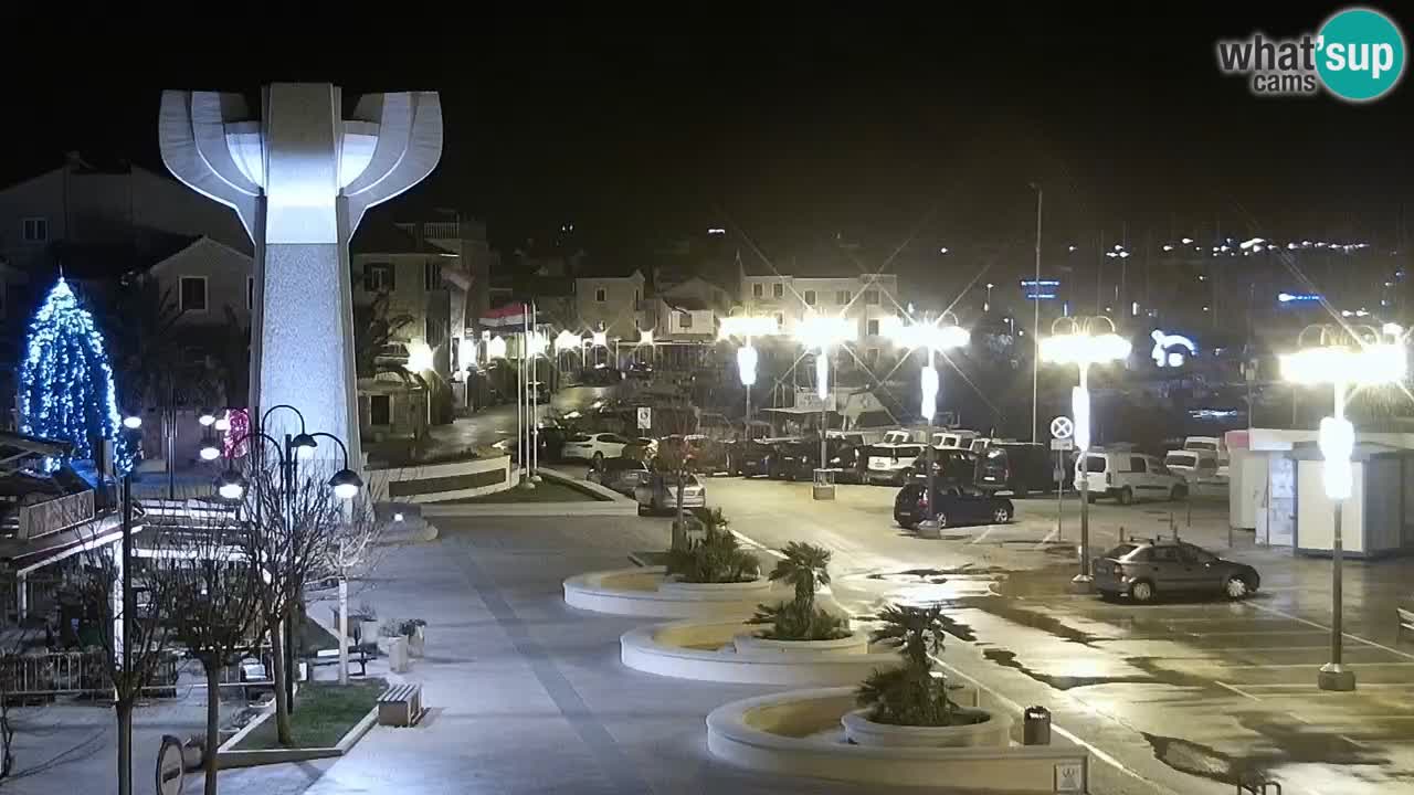 Vodice webcam – marina i meer