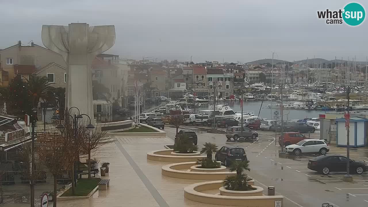 Vodice webcam – marina i meer