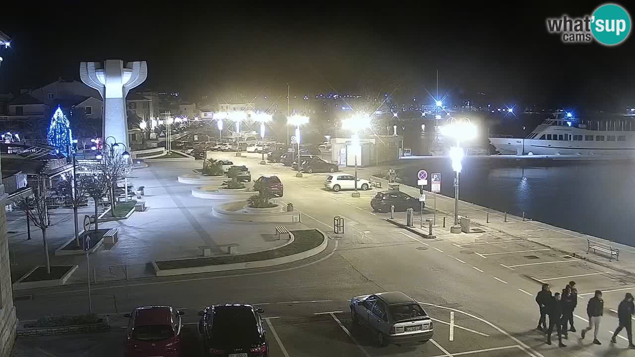 Vodice livecam – marina e il lungomare