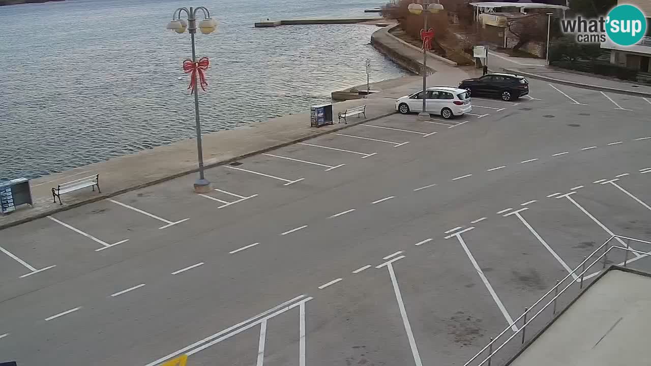 Vodice Live webcam – marina and  seafront