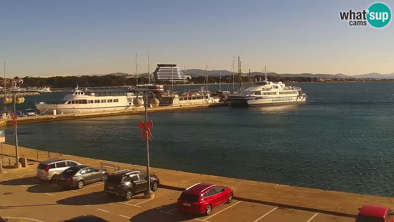 Vodice web kamera – marina i riva