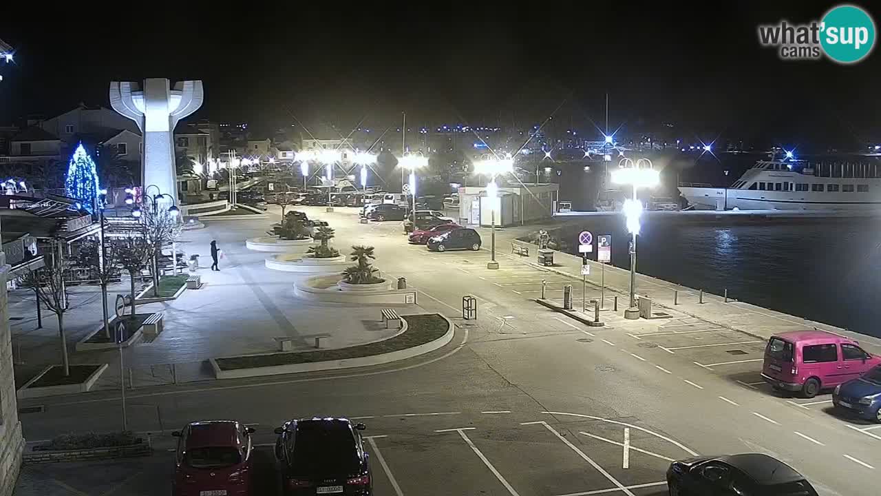 Vodice livecam – marina e il lungomare