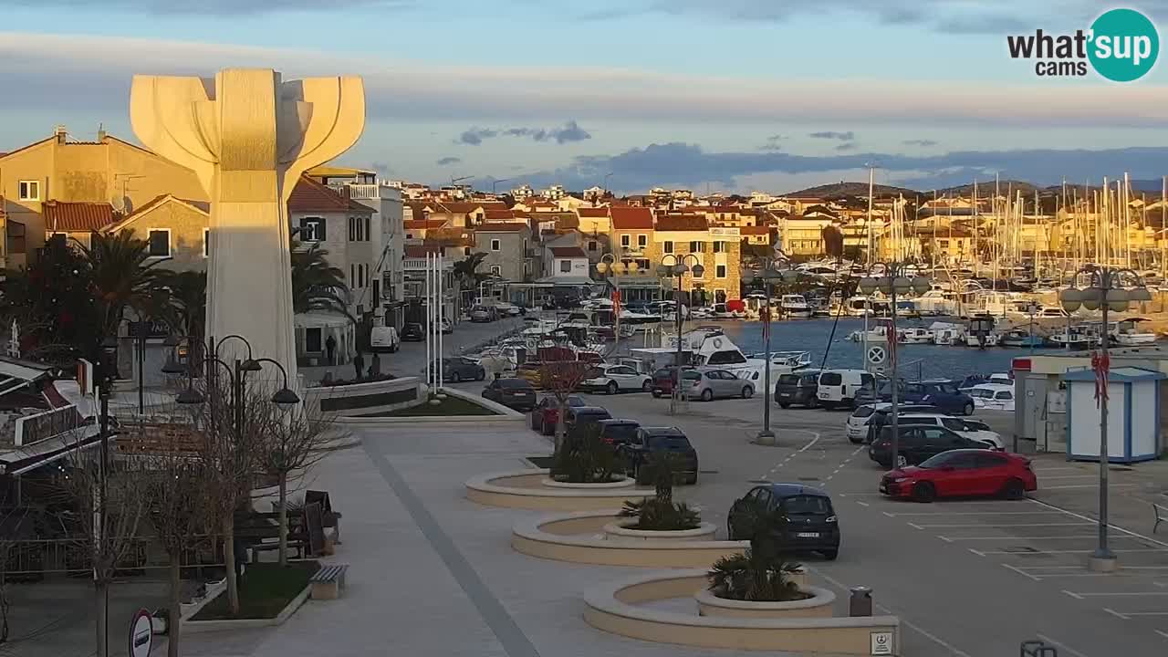 Vodice livecam – marina e il lungomare