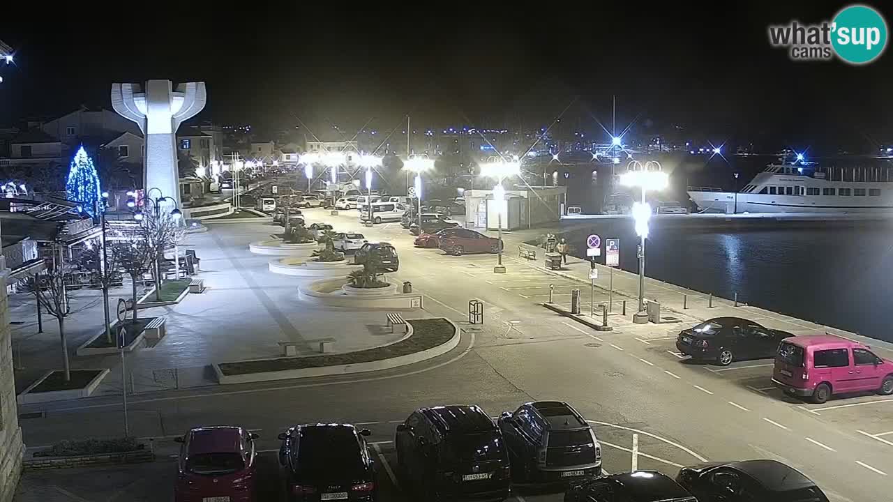 Vodice webcam – marina i meer