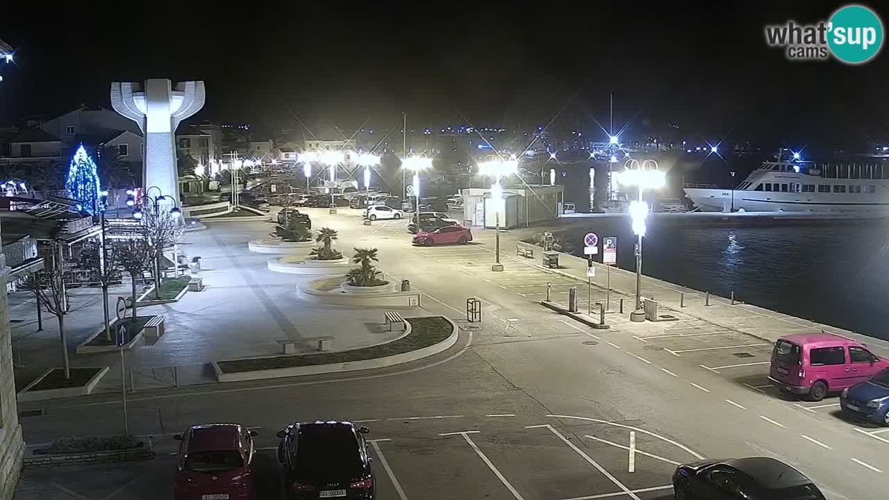 Vodice livecam – marina e il lungomare