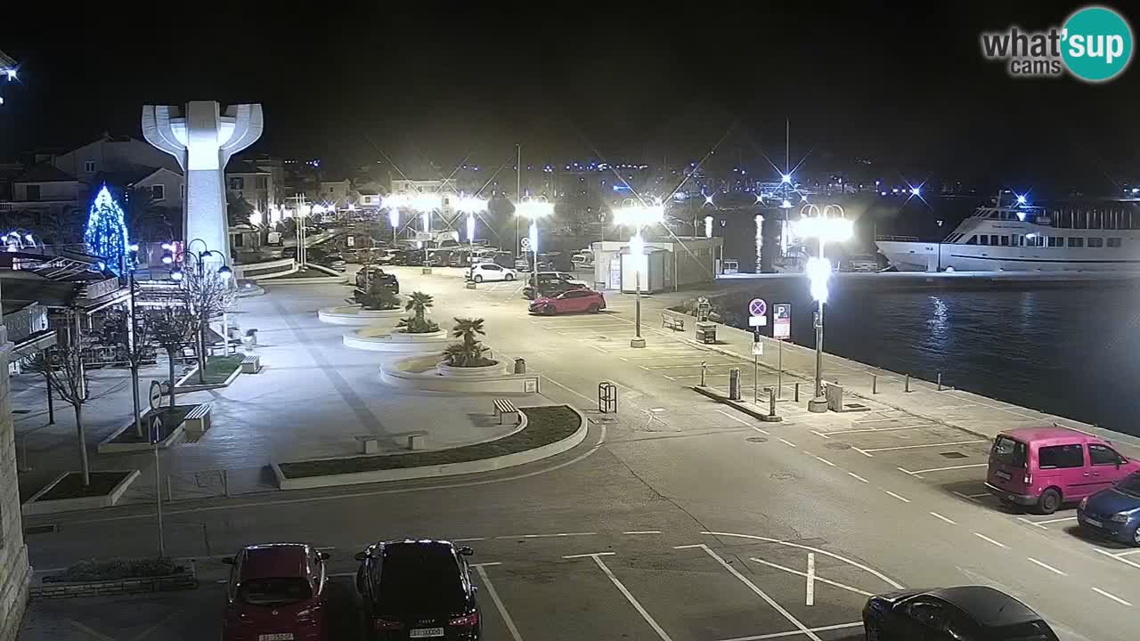 Vodice livecam – marina e il lungomare