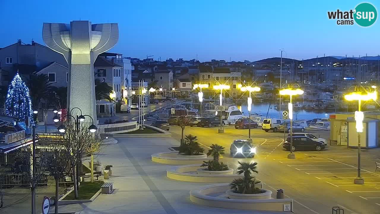 Vodice livecam – marina e il lungomare