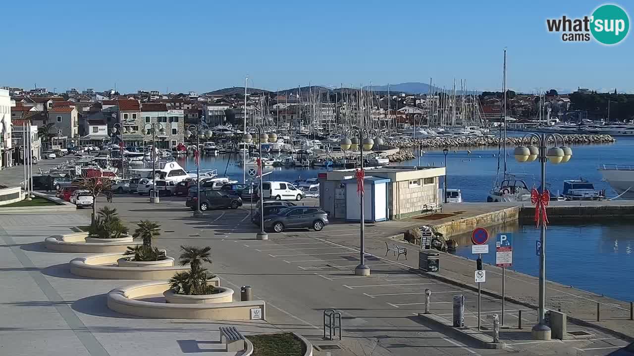 Vodice webcam live – front de mer