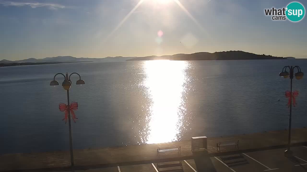 Vodice webcam live – front de mer