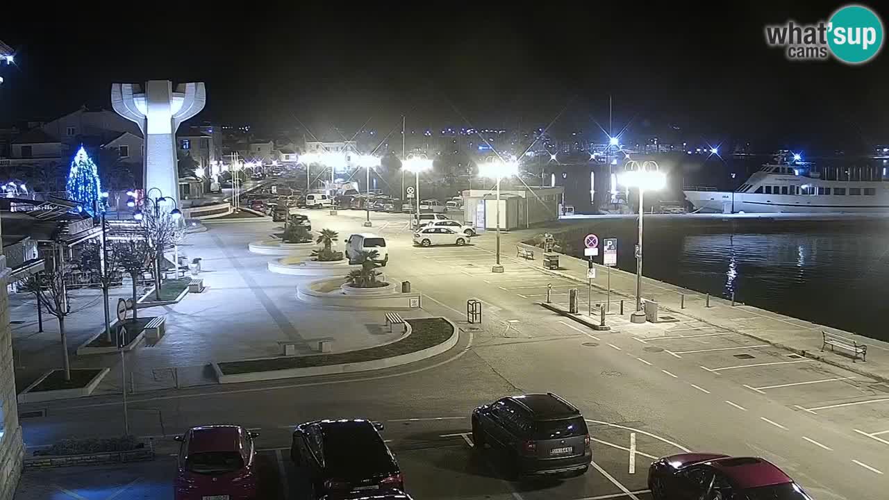 Vodice livecam – marina e il lungomare