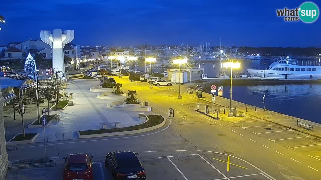 Vodice webcam live – front de mer