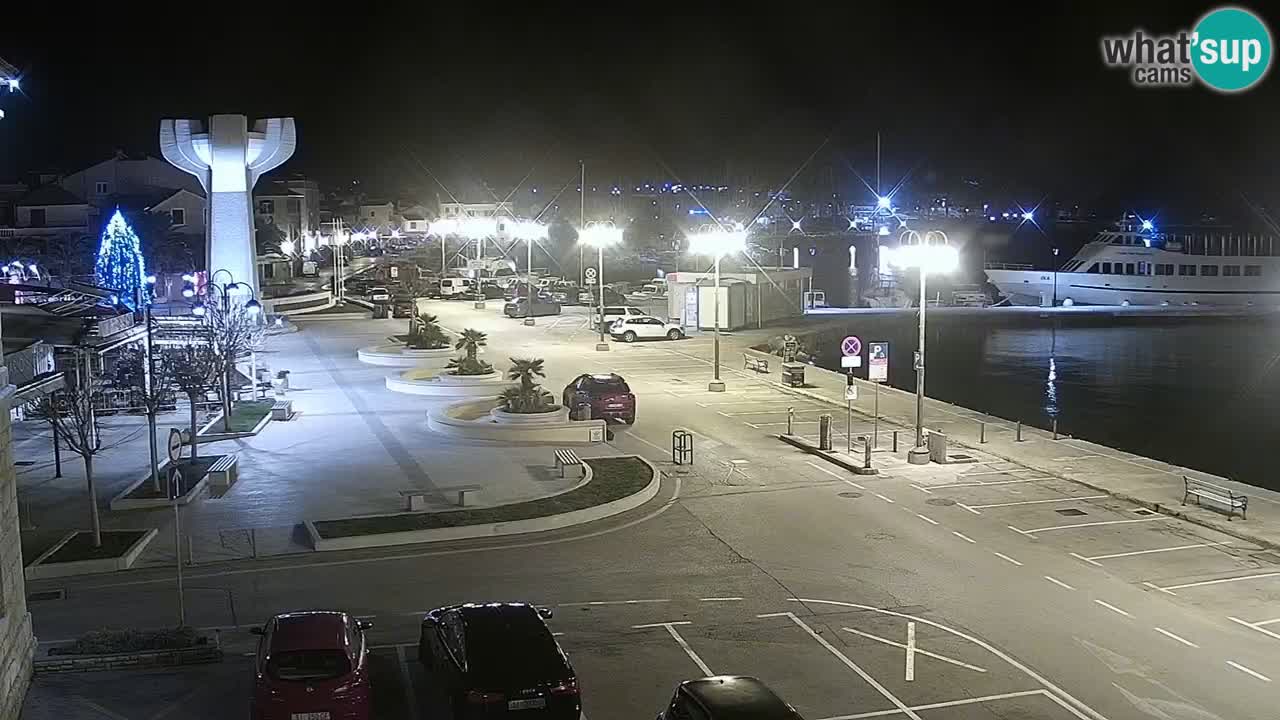 Vodice webcam – marina i meer