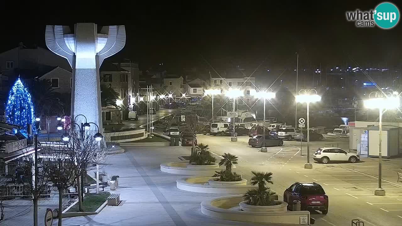 Vodice webcam – marina i meer
