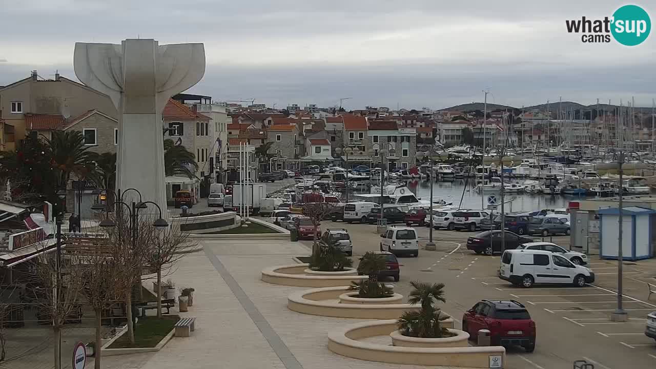 Vodice livecam – marina e il lungomare