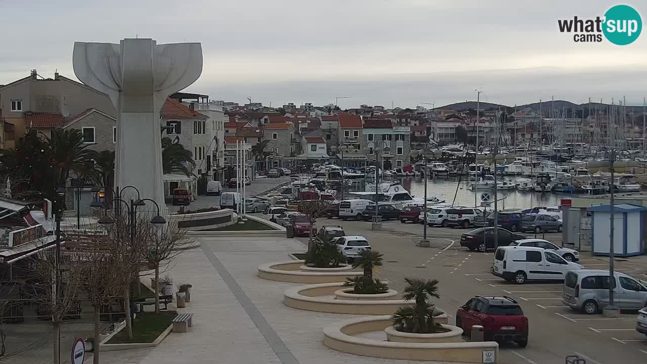 Vodice livecam – marina e il lungomare