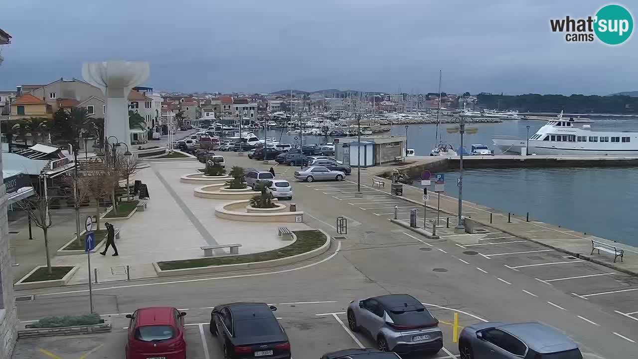 Vodice webcam live – front de mer