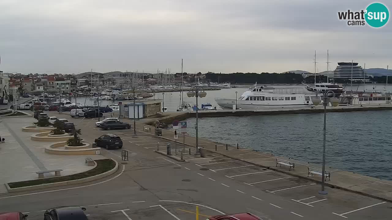 Vodice web kamera – marina i riva