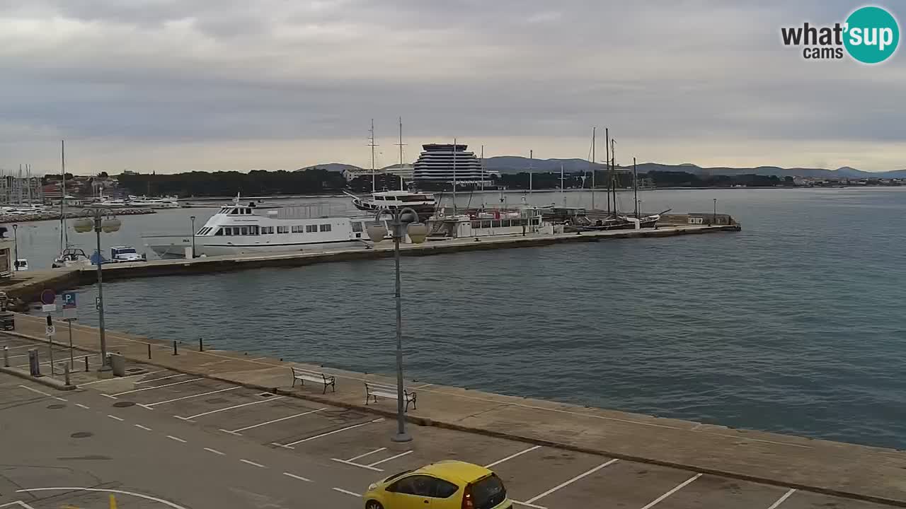 Vodice spletna kamera – marina in riva