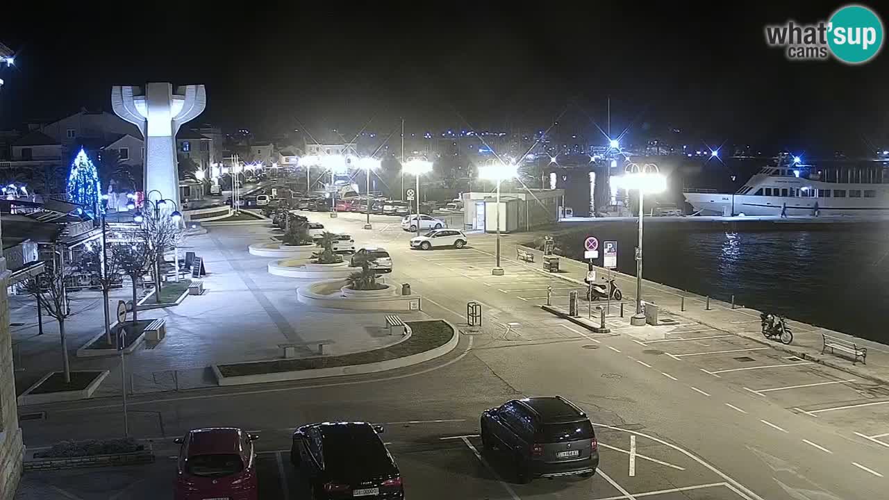 Vodice webcam – marina i meer