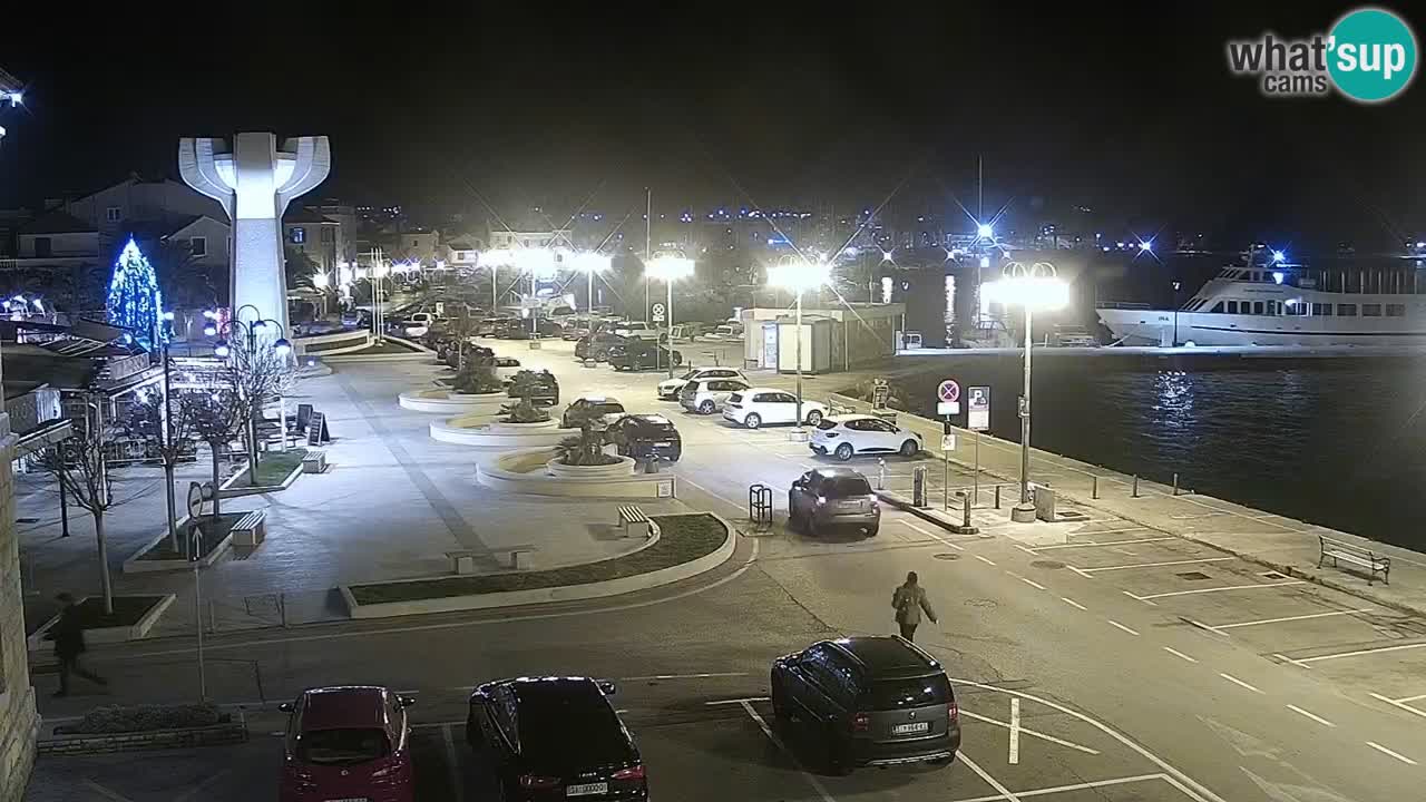 Vodice livecam – marina e il lungomare