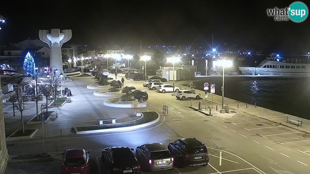 Vodice webcam – marina i meer