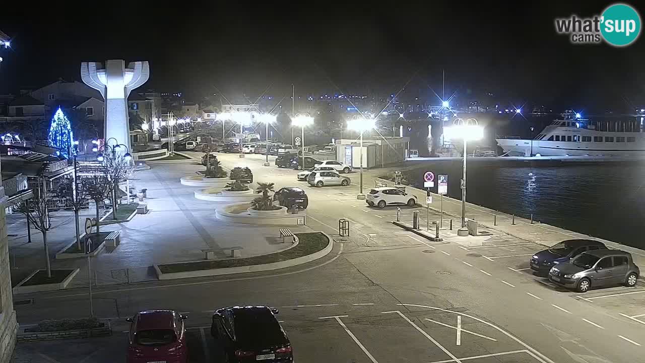 Vodice webcam – marina i meer