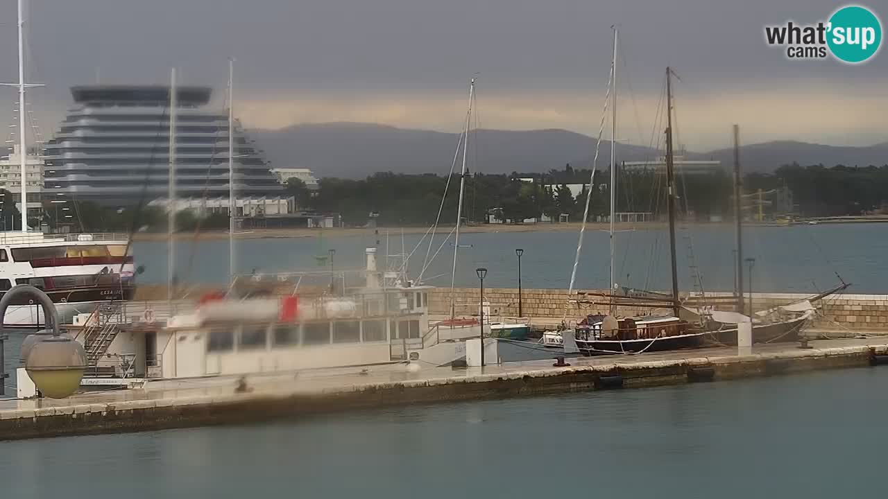 Vodice webcam – marina i meer