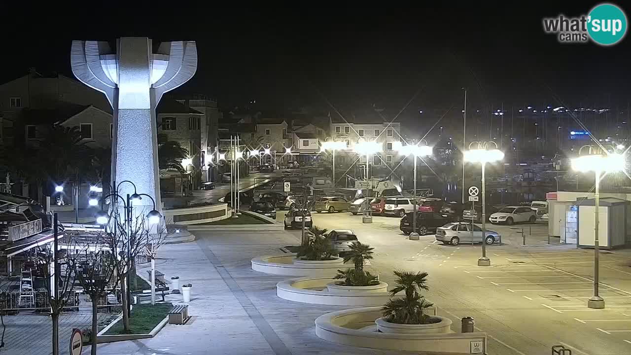 Vodice livecam – marina e il lungomare