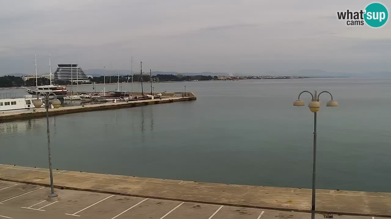 Vodice web kamera – marina i riva
