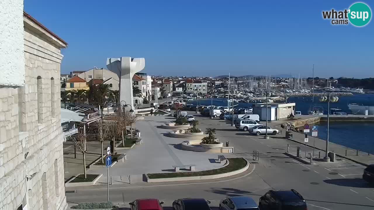 Vodice webcam live – front de mer