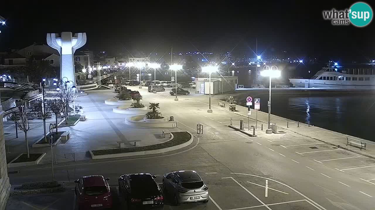 Vodice webcam – marina i meer