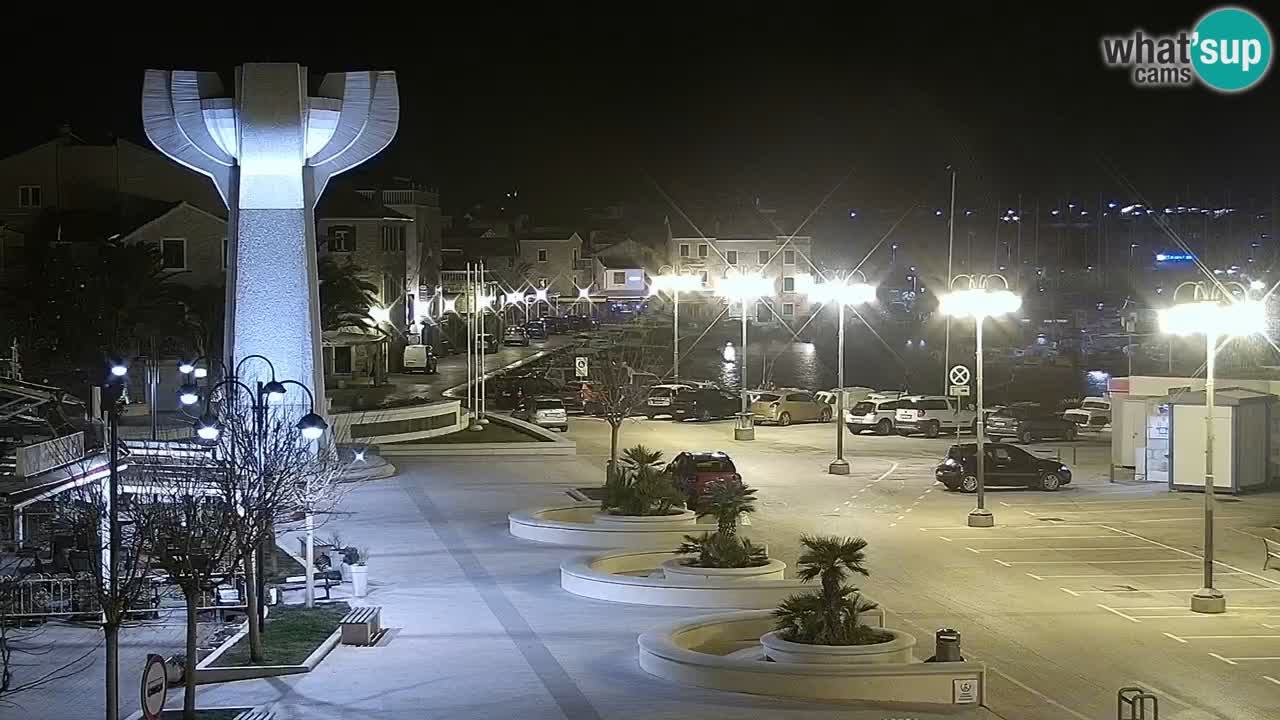 Vodice webcam – marina i meer
