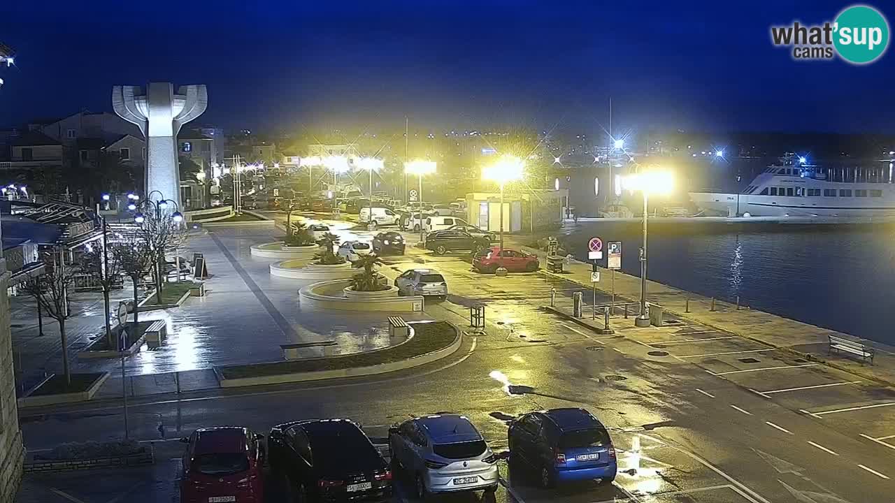Vodice webcam – marina i meer