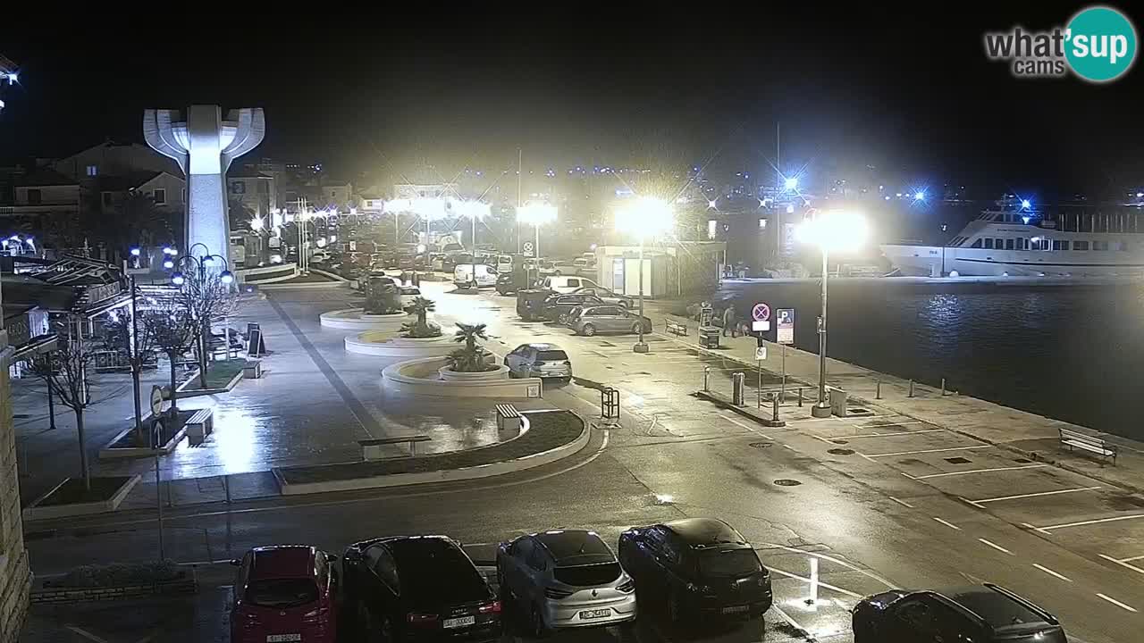 Vodice webcam – marina i meer