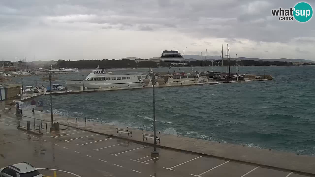 Vodice spletna kamera – marina in riva