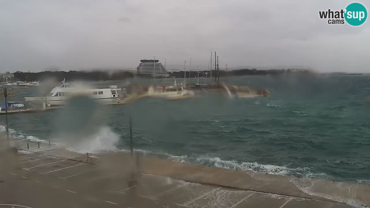 Vodice webcam – marina i meer