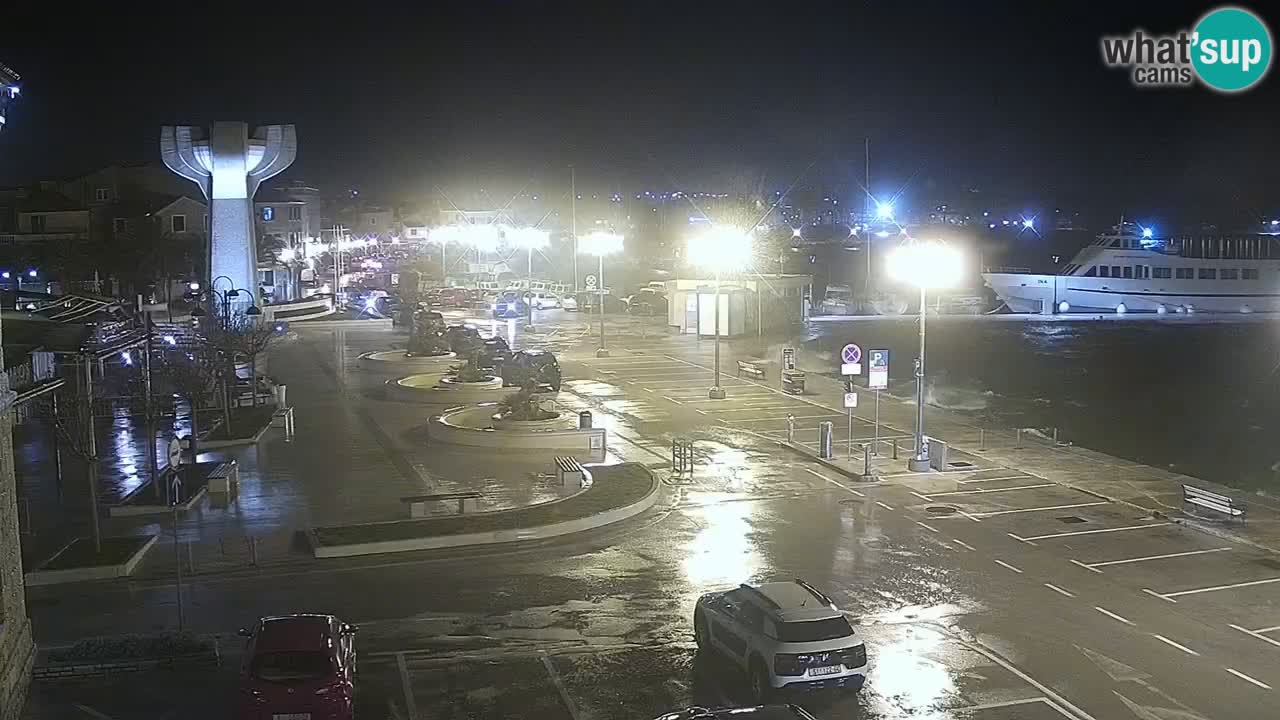 Vodice webcam – marina i meer