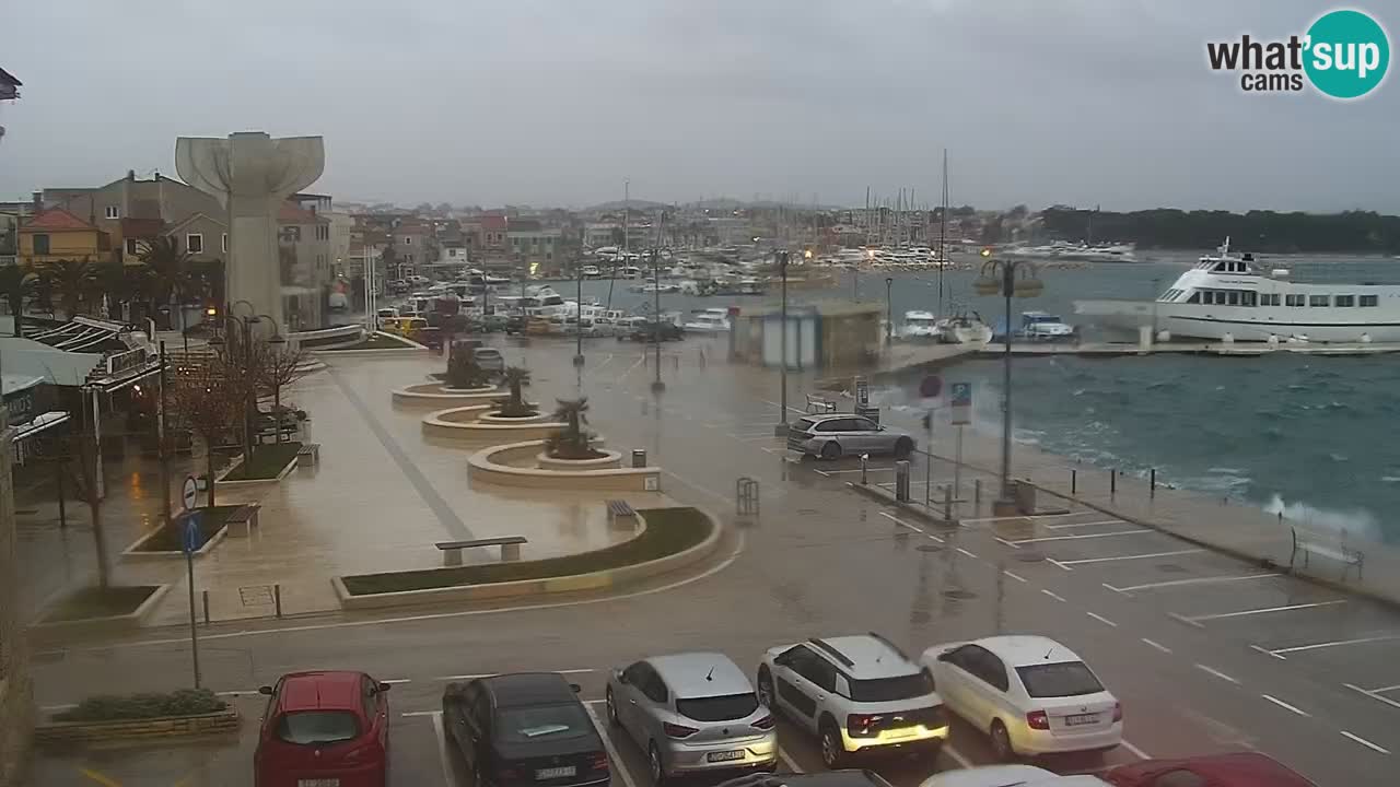 Vodice webcam – marina i meer