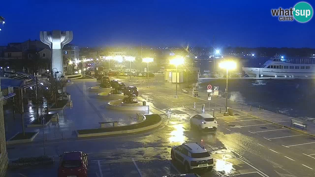 Vodice livecam – marina e il lungomare