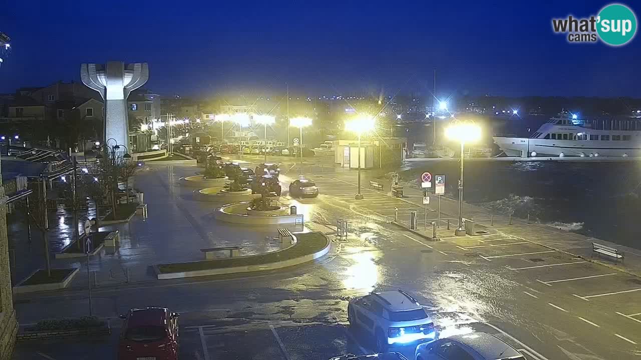 Vodice webcam – marina i meer