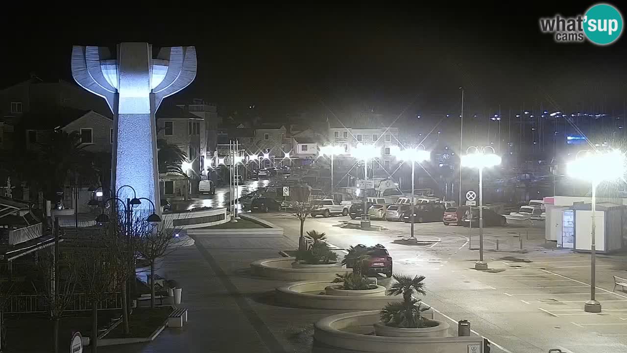 Vodice livecam – marina e il lungomare