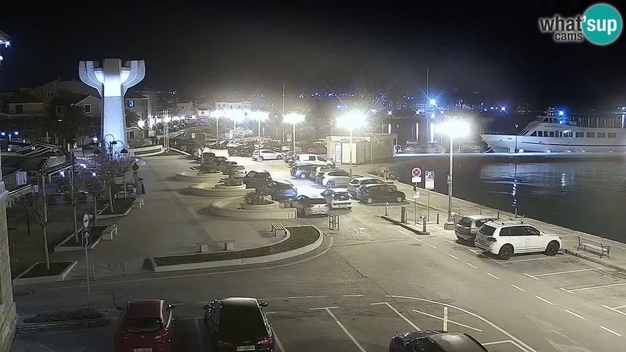 Vodice livecam – marina e il lungomare