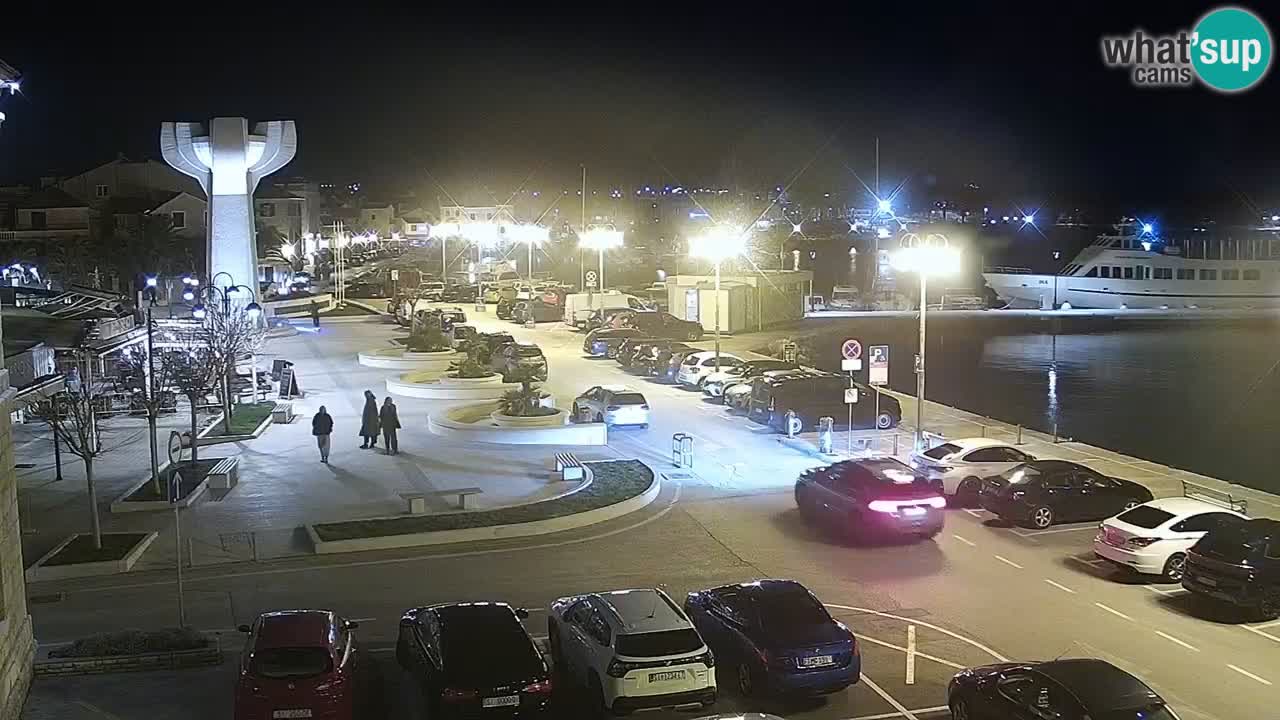 Vodice webcam – marina i meer