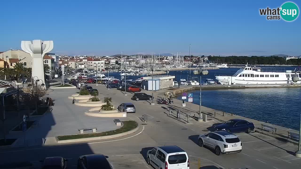 Vodice livecam – marina e il lungomare