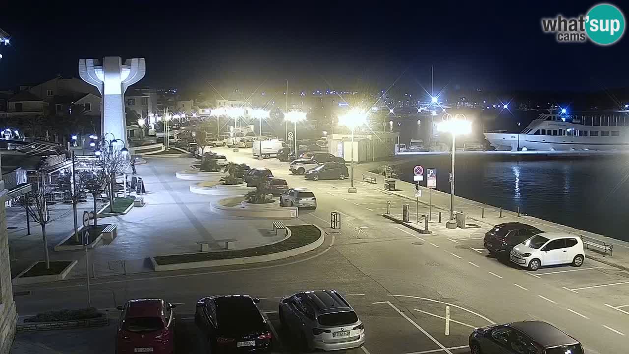 Vodice webcam – marina i meer