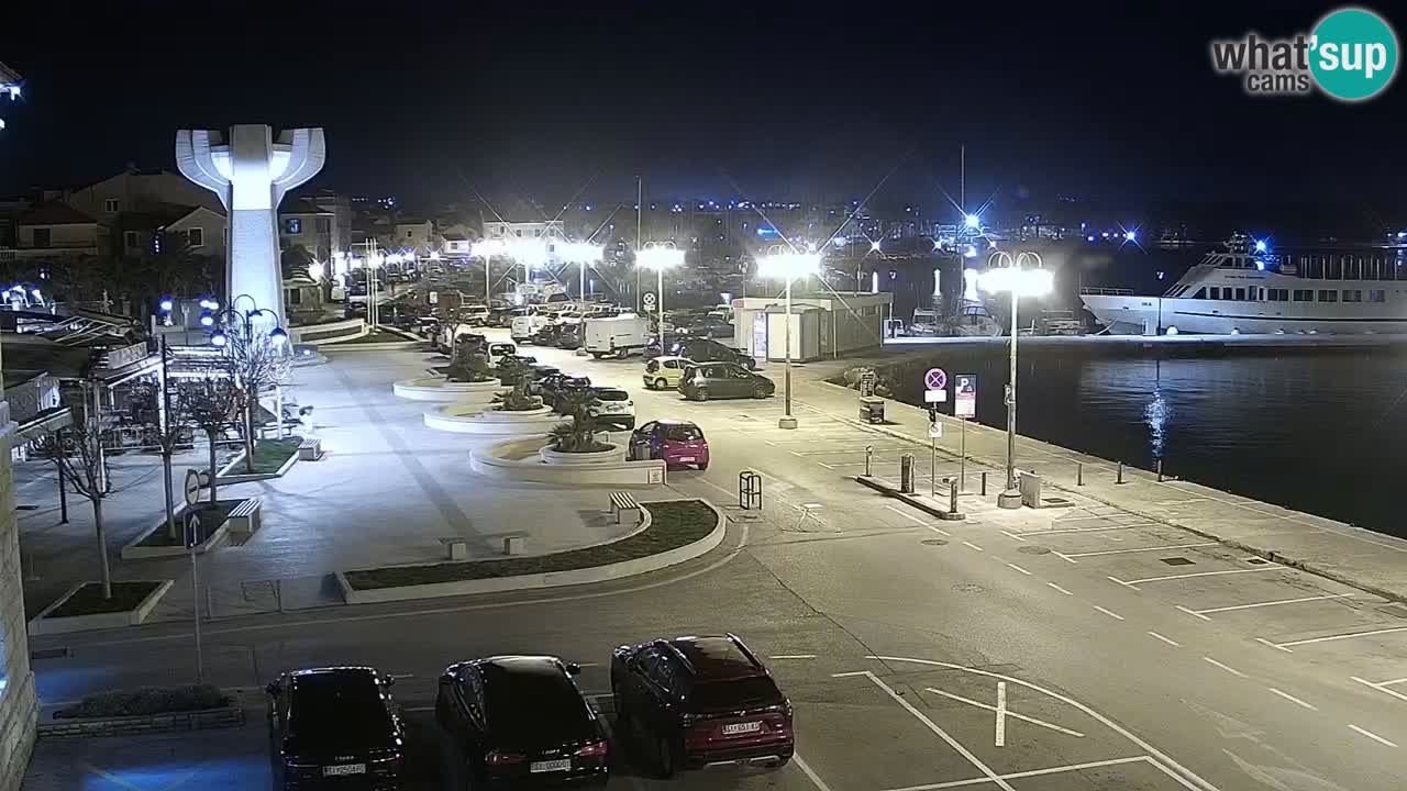 Vodice livecam – marina e il lungomare