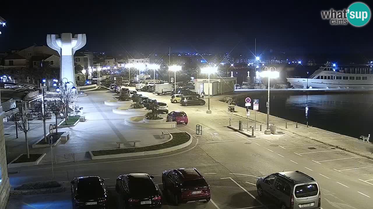 Vodice livecam – marina e il lungomare