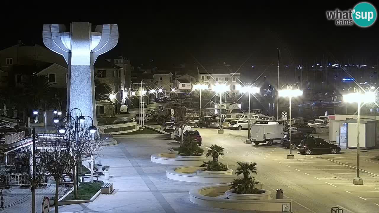 Vodice webcam – marina i meer