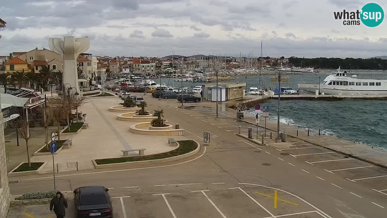 Vodice webcam – marina i meer
